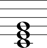 Cの音符