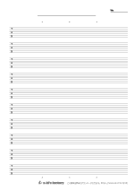 楽譜用紙やコード表の無料ダウンロード 印刷 A Ki S Factory